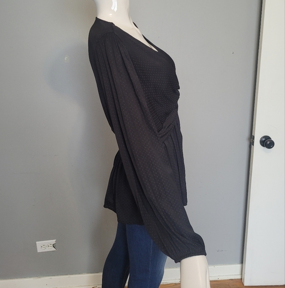 Pleione Twist Front Blouse, VGUC, Size M - Picture 2 of 7